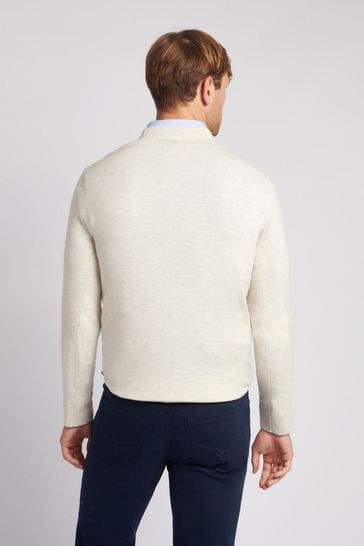Cream top cotton jumper