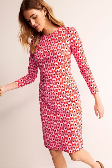 Buy Boden Red Penelope Jersey Dress from Next Poland