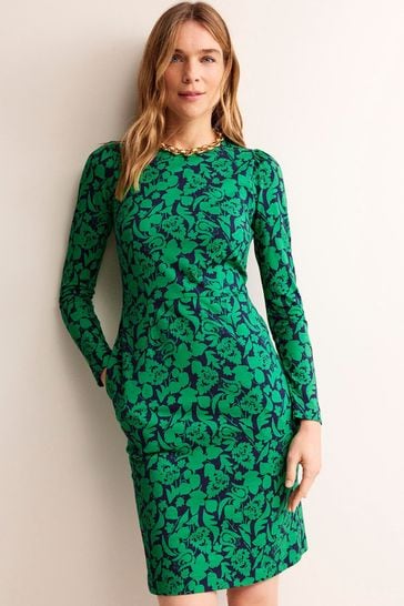 Boden Green Penelope Jersey Dress