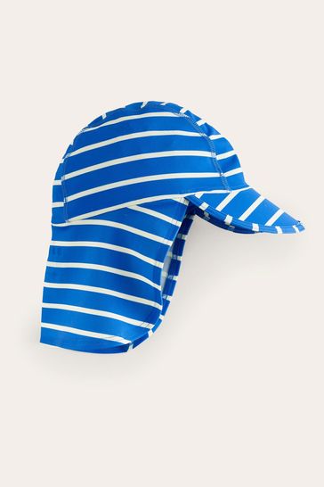 Boden Blue Sun-Safe Swim Hat