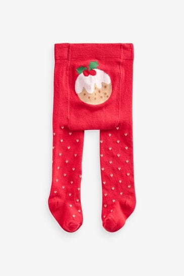 Christmas best sale tights baby