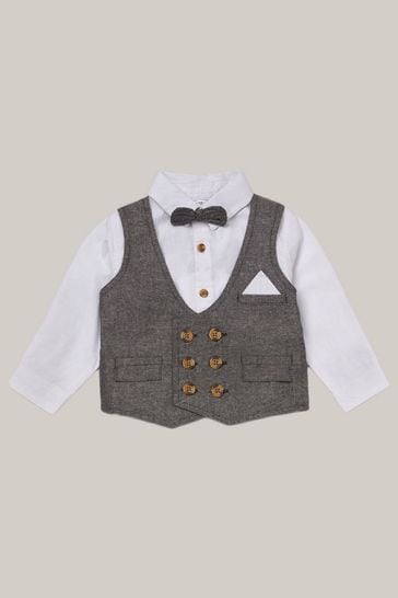 Baby grey waistcoat 2025