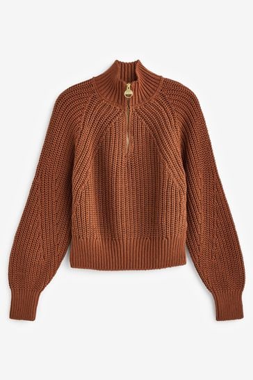 Barbour jumper Orange 2025