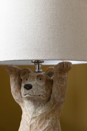 Natural Barnaby Bear Table Lamp