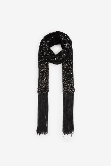 Black store dressy scarf