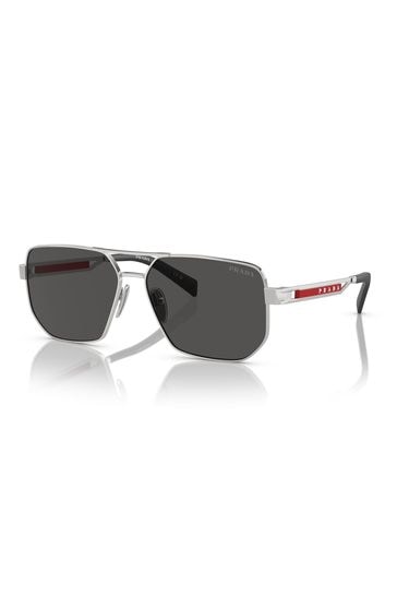 Prada Sport Silver 0PS 51ZS Sunglasses