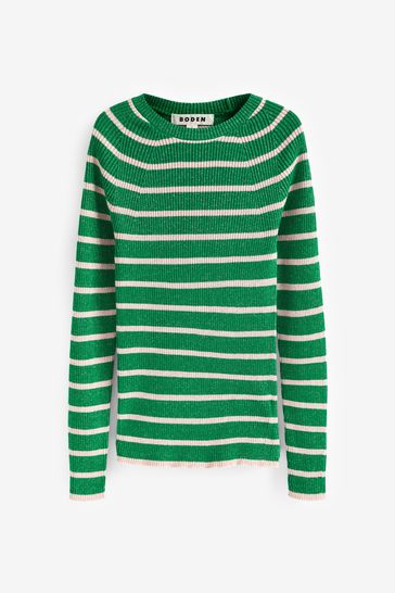 Boden striped sweater hot sale