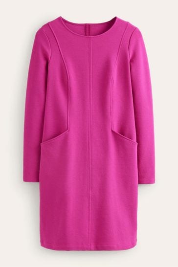 Buy Boden Pink Ellen Ottoman Dress from Next Luxembourg