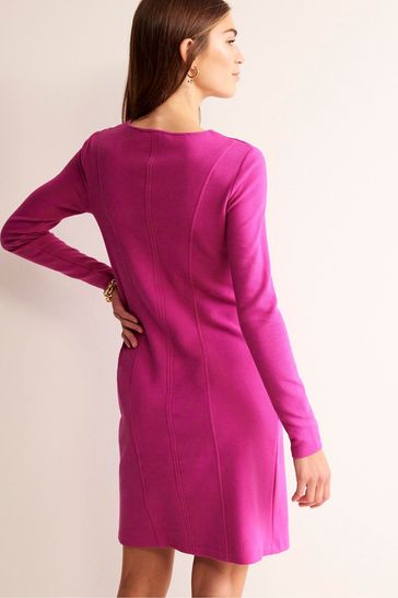 Boden Pink Ellen Ottoman Dress