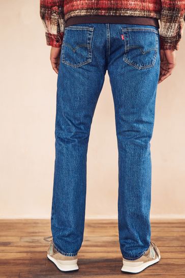 Buy Levi s Stonewash Blue 501 Original Lightweight Jeans from
