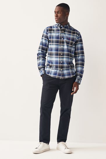 Blue on sale checkered shirt