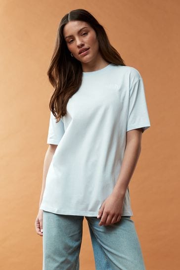 The North Face Blue Oversized Simple Dome T-Shirt