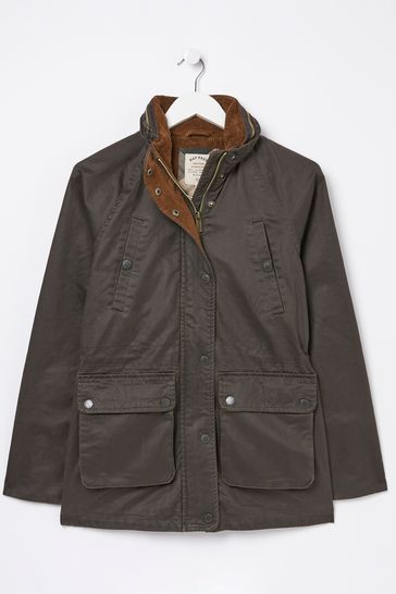 Buy Fat Face Brown Sussex Heritage Coat from Next Qatar