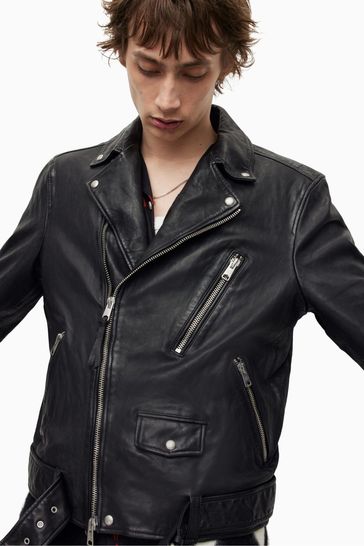 Allsaints renzo new arrivals biker jacket