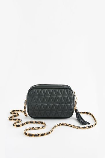 Quilted camera clearance bag crossbody