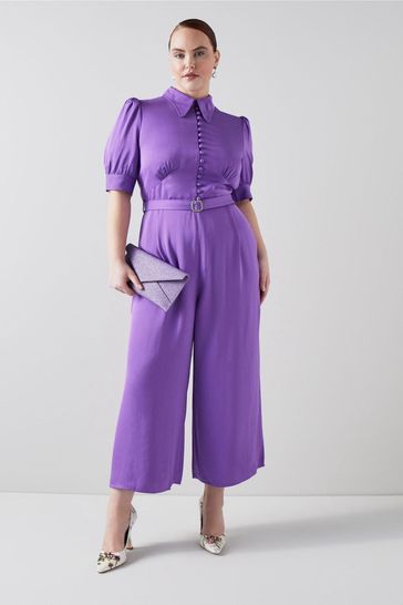 Royal purple jumpsuit clearance