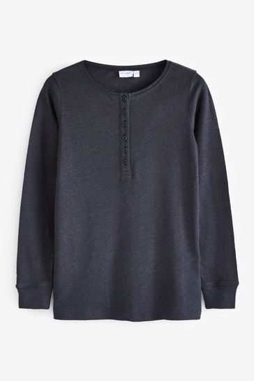 Henley shirt clearance uniqlo