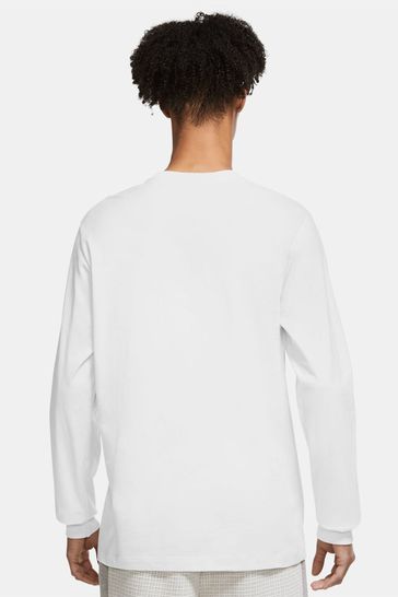 Nike white full sleeve t shirt top