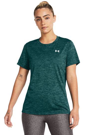 Under Armour Green Tech Twist Crew Neck T-Shirt