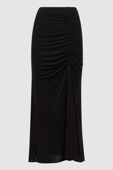 High waisted black cheap skirt near me