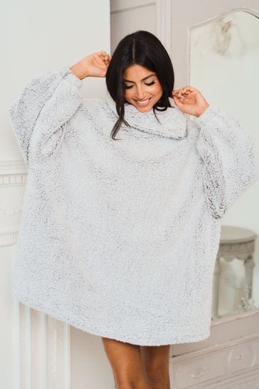 Jim Jam the Label Oversized Supersoft Borg Cosy Blanket Hoodie