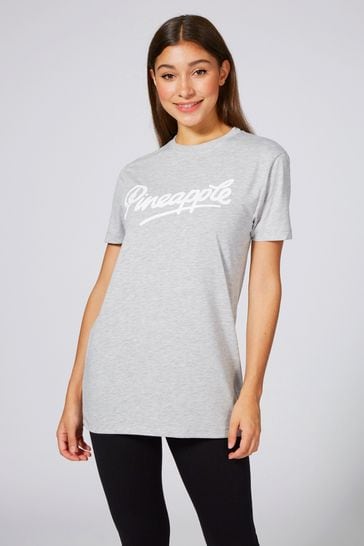 Pineapple Grey Logo T-Shirt