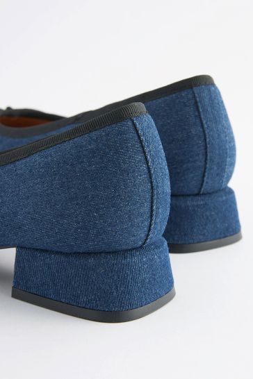 Blue jean sales flat shoes