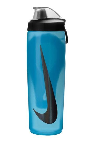 Nike Blue Refuel Locking Lid 710ml Water Bottle