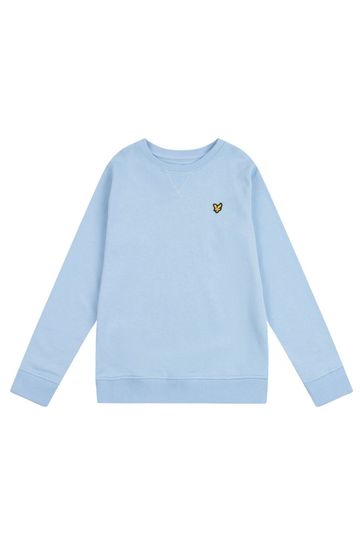 Blue crew 2025 neck sweatshirt