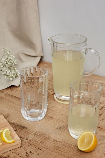 Joules Clear Bee Glass Jug