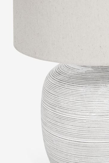 Next grey store table lamps
