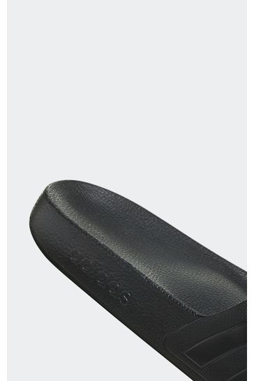 Adidas originals adilette sliders in sales black cq3094