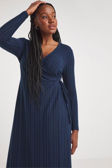 Simply be navy dress hot sale