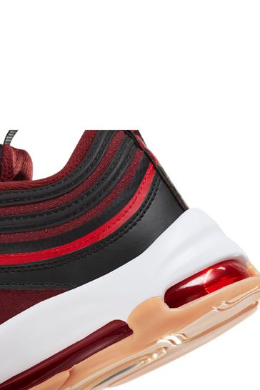 Buy Nike Black Red Air Max 97 Little Kids Trainers from Next Denmark