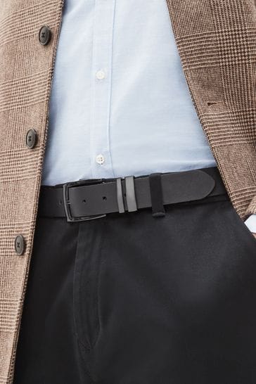 Black Leather Belt