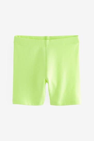 Lime Green Cycle Shorts (3-16yrs)