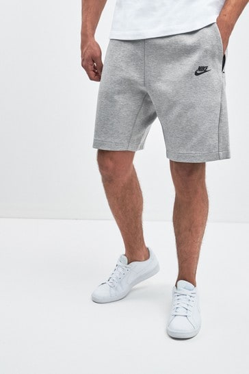 nike tech fleece shorts grey