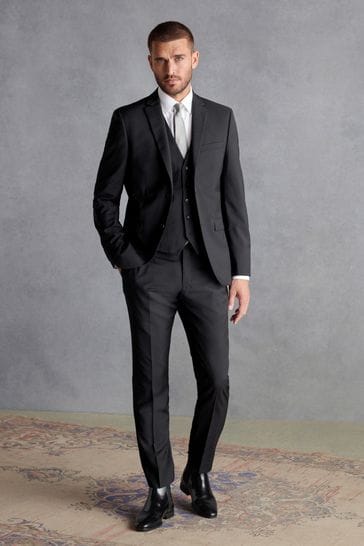 Next black waistcoat new arrivals