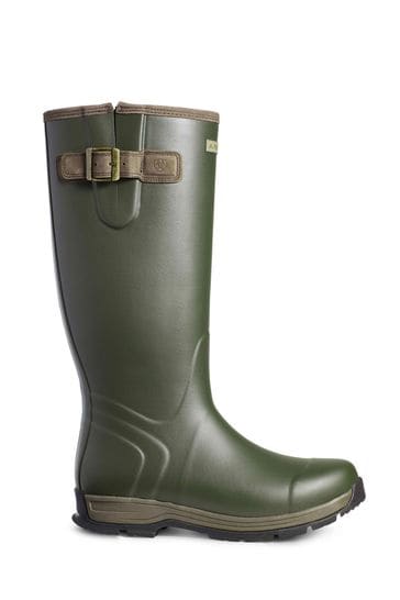 Ariat Green Burford Insulated Rubber Wellies