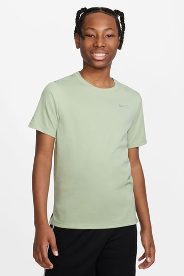 Nike Sage Green Dri-FIT Miler T-Shirt