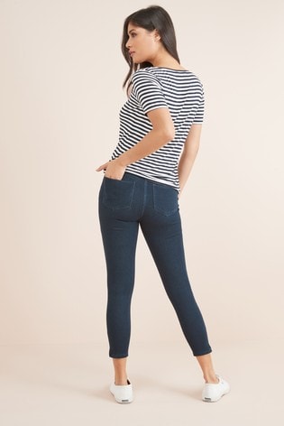 Next cropped deals jersey denim leggings