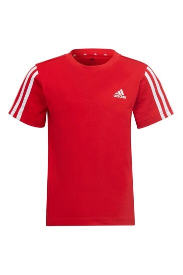 adidas Red Essentials T-Shirt
