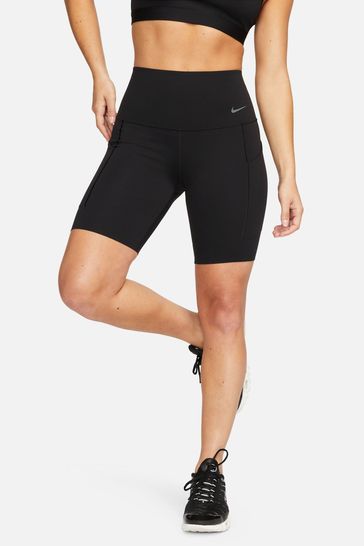 Nike black cycling shorts top