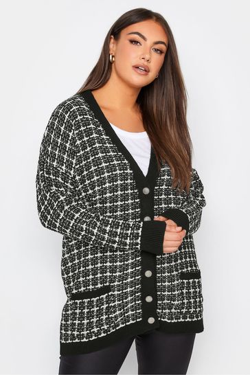 Gray and discount black cardigan