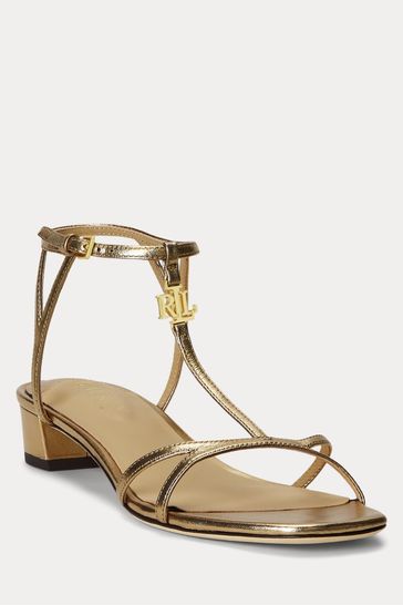 Lauren Ralph Lauren Fallon Bronze Sandals