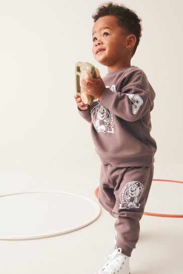 Oversized hotsell slogan sweatshirt