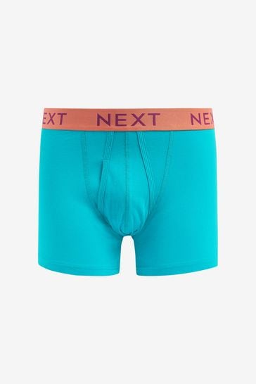 Buy Bright Contrast Colour Waistband 10 pack Bright Waistband Briefs 8 Pack  from Next Luxembourg