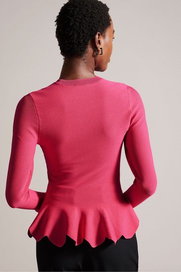 Ted baker peplum top online