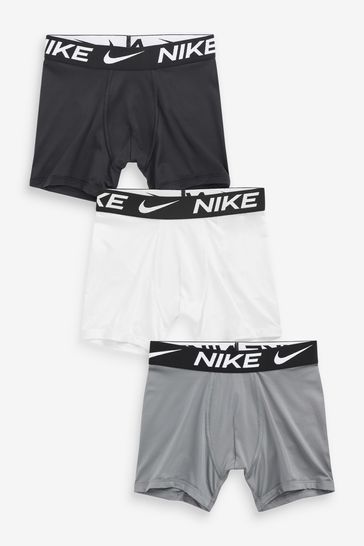 Nike White/Black Kids Boxers 3 Packs