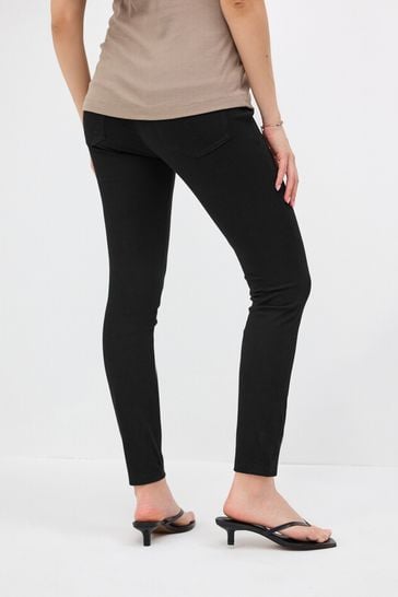 Maternity denim look leggings clearance